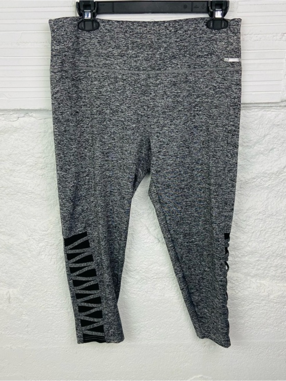 Performance JGX High-Waist Heather Gray Active cropped Leggings size XL